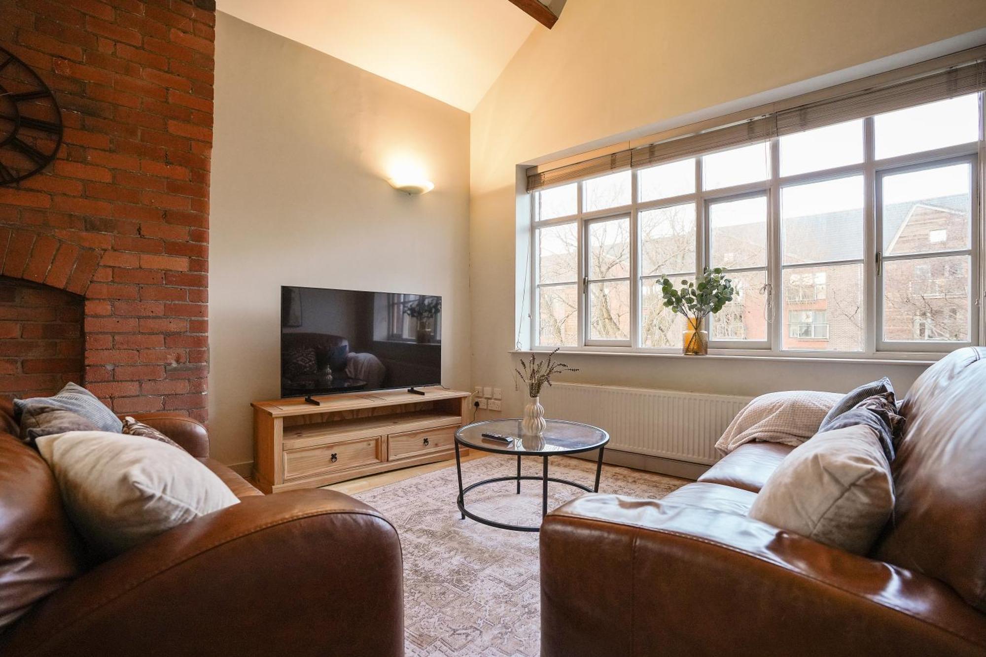 Kelham Riverside Loft,free Parking,gym, River View * Sheffield