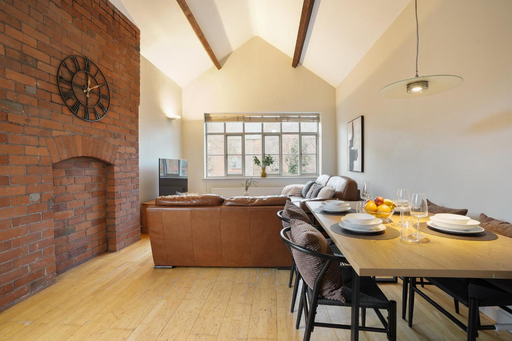 Apartment Kelham Riverside Loft,free Parking,gym, River View