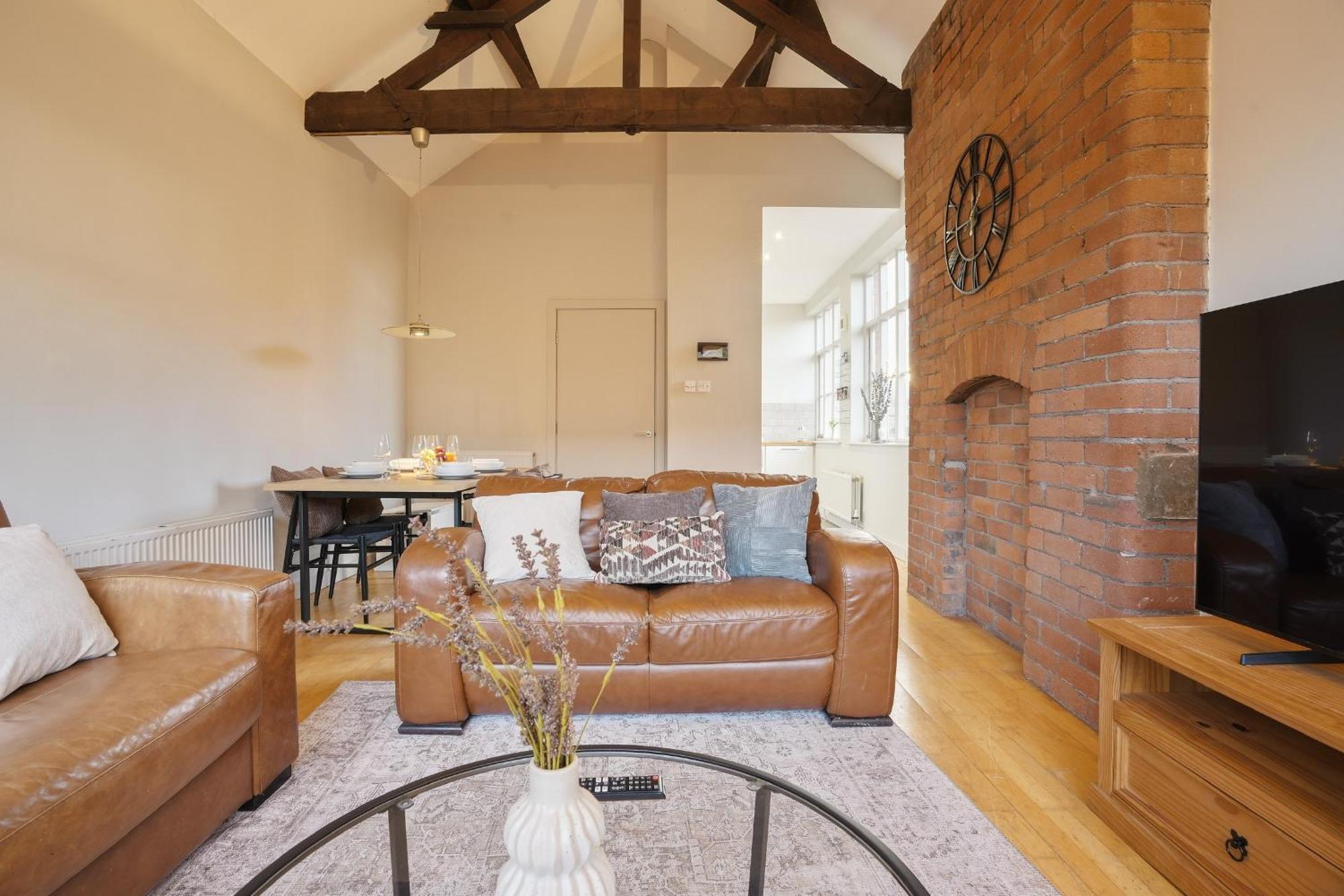 Kelham Riverside Loft,free Parking,gym, River View *